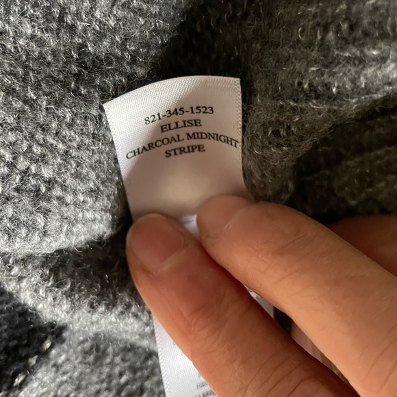 Rails / Ellise charcoal stripe sweater - Picture 11 of 12